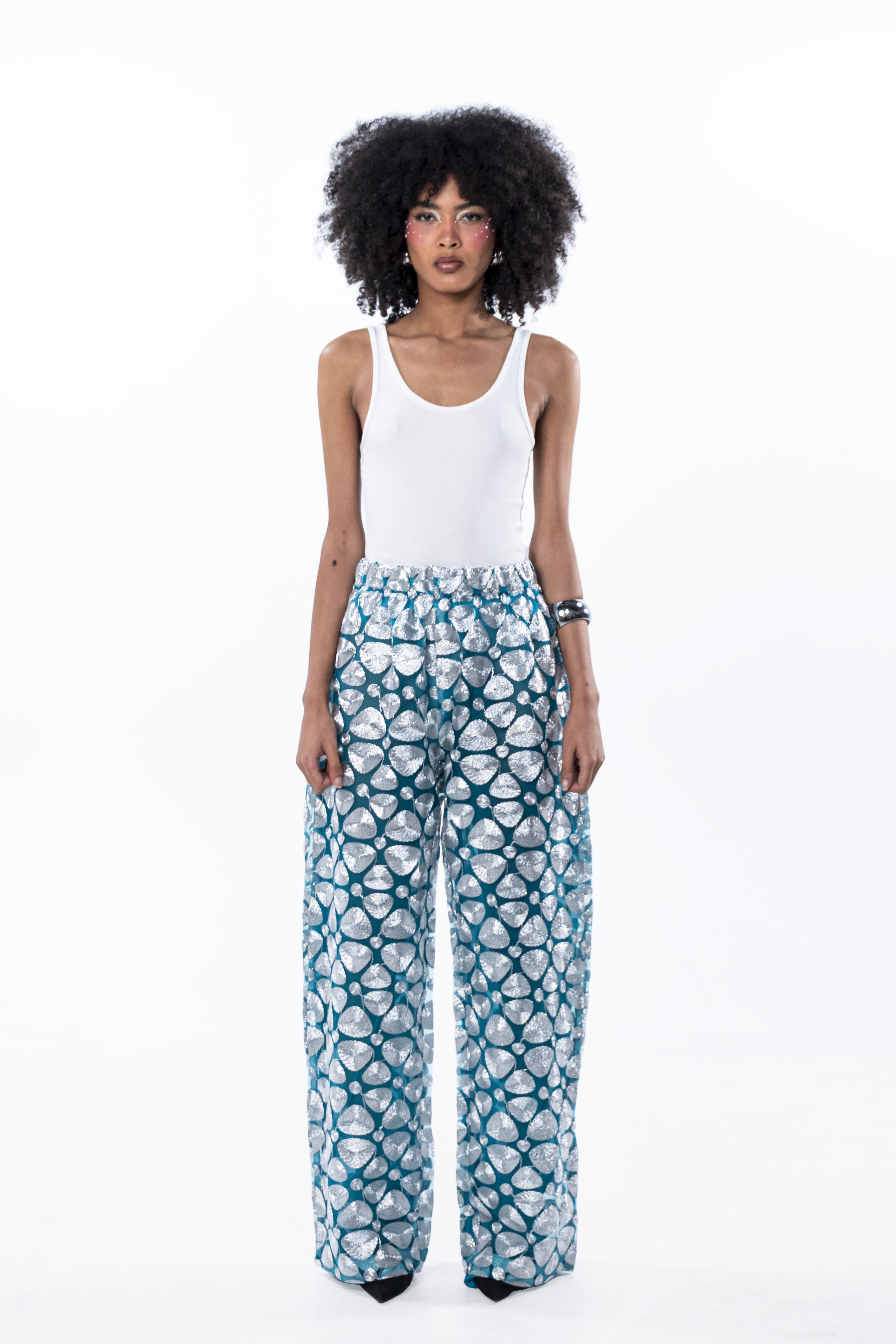 Bleu Maroc Silver