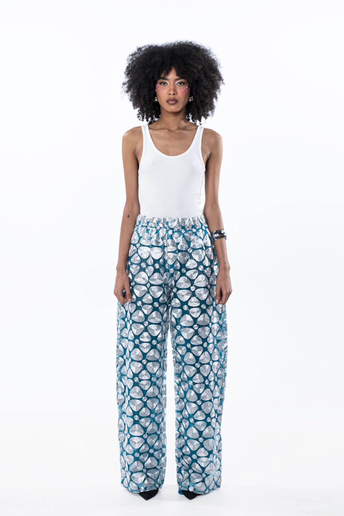 Bleu Maroc Silver
